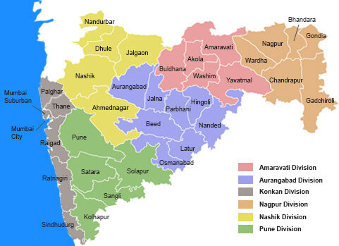 Maharashtra map